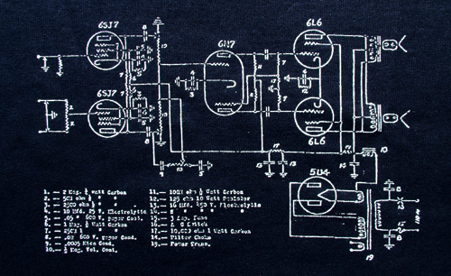 Schematic shirt